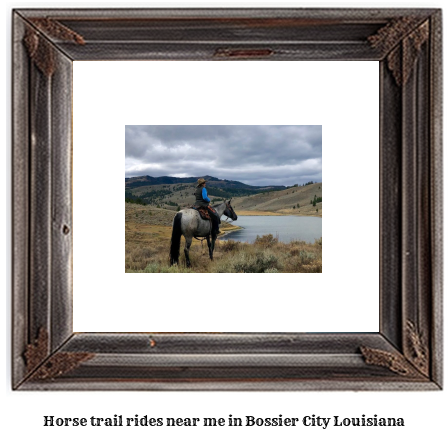 horse trail rides near me in Bossier City, Louisiana